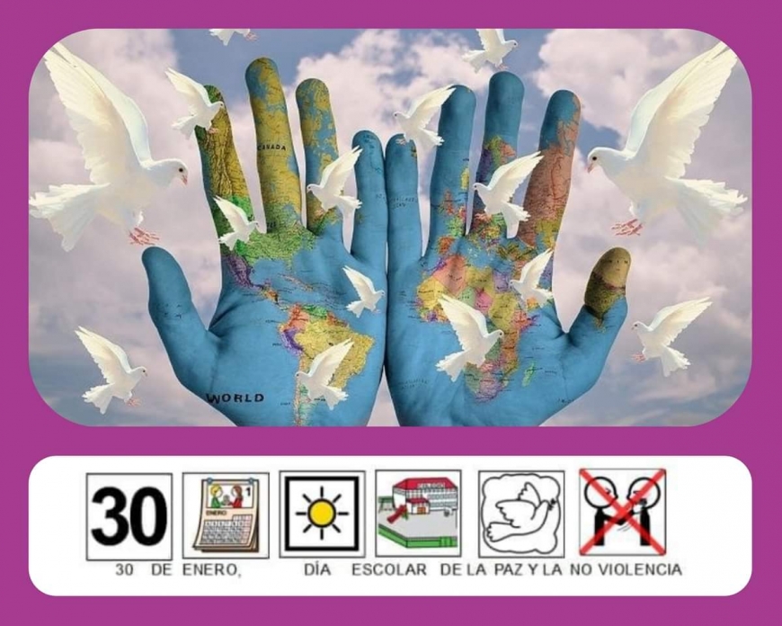 30 de enero día escolar de la paz y la no violencia
