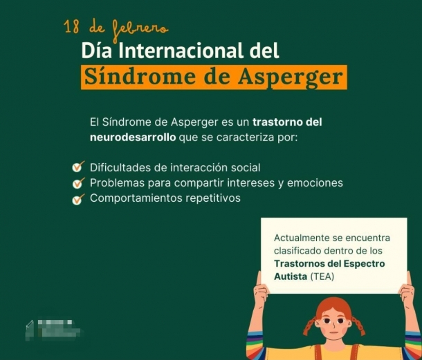 18 Febrero día internacional del Síndrome de Asperger 