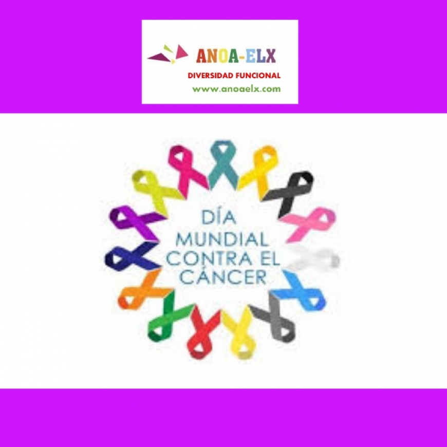 4 Febrero día mundial contra el cáncer.