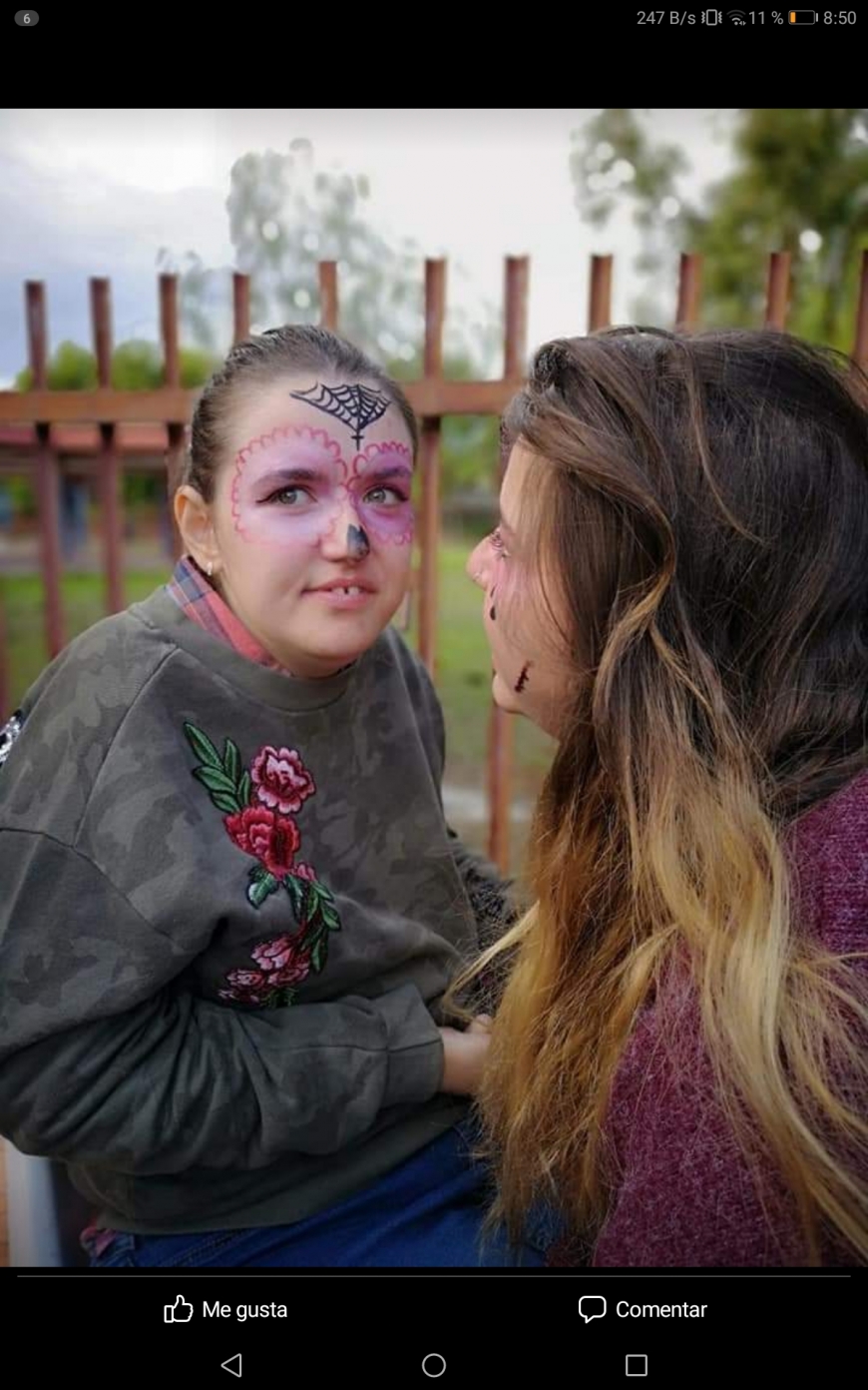 Taller de maquillaje fantasía 